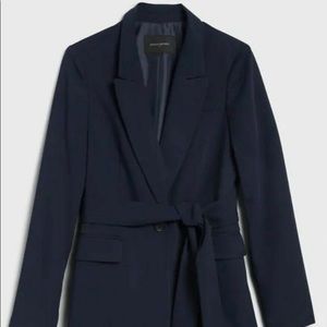 Banana Republic Soft Side-tie Blazer Size 6